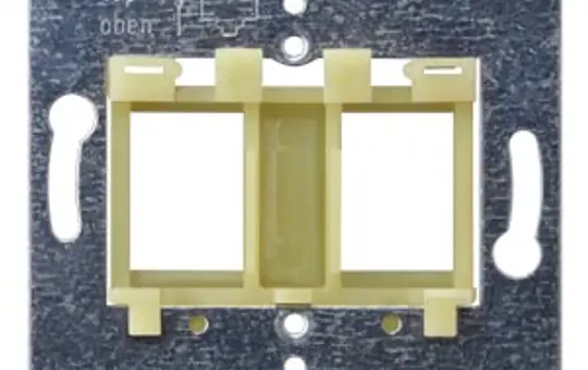 SIEMENS 5TG2081 Modular Jack Delta support plate 2-fach | GE