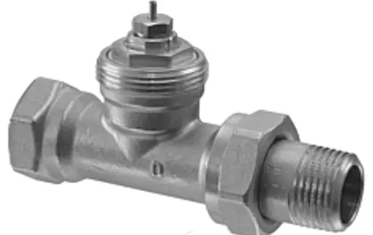 SIEMENS BPZ:VDN110 straight-through radiator valve 2-Rohr, DN10