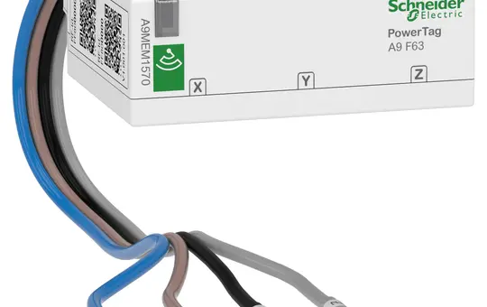 SCHNEIDER A9MEM1570 Energy Meter Radio Power Tag Flex 3-polig+N, 63 A