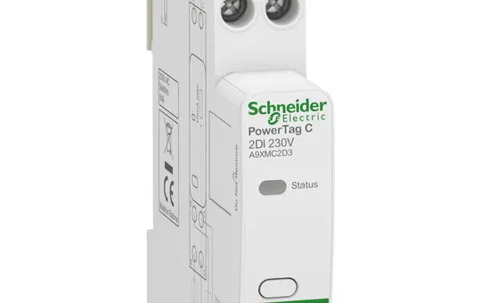 SCHNEIDER A9XMC2D3 PowerTag Control 2DI Module 230 V