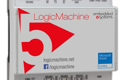 EMBEDDED SYSTEMS LM5p2-KC LogicMachine5 Power KNX TP, CAN