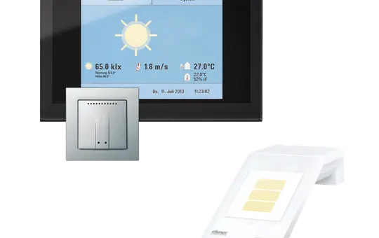 ELSNER 60207 Conservatory control WS1000 Style 6 Antriebe, 230 V | SW