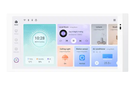 GVS CHTI-7.0/120.1.22 KNX touch panel Smart Touch S7 W | 7 Zoll