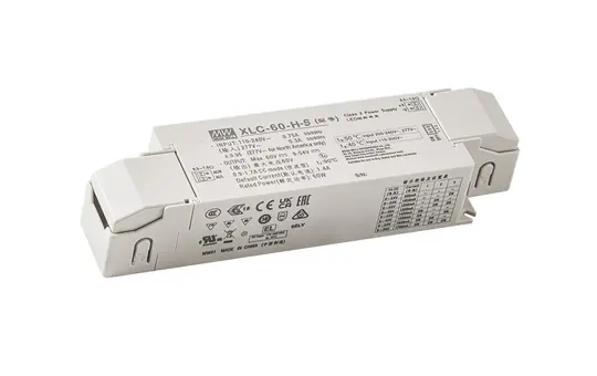 MEANWELL XLC-60-24-DA2S DALI2 power supply 24 V XLC 60 W, Zugentlastung