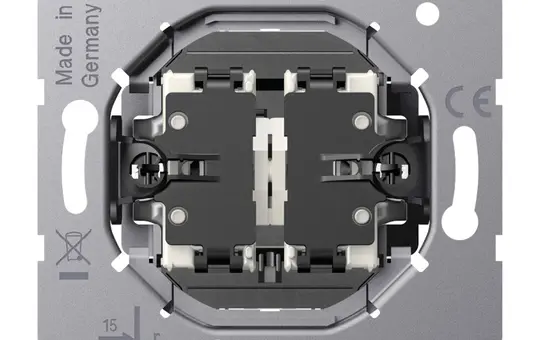 JUNG K539EU toggle switch 2 Wechsler, ohne Krallen