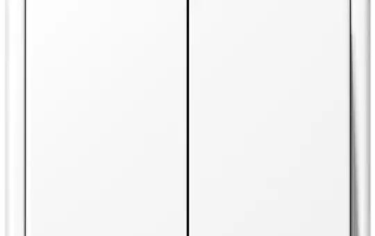 JUNG MATSLS995WWM Matter button set series LS 2-fach/4-fach | SCHNWm