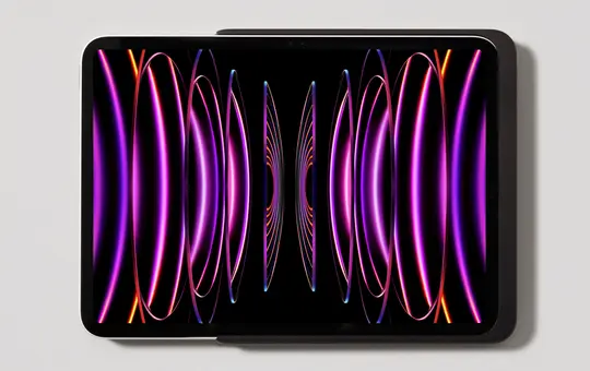 DISPLINE DSP-2-13-1100-12-C Wall mount Dame Wall Home 2.0 iPad Air 4/5 10,9 Zoll/Air 11 Zoll/Pro 11 Zoll | black anodized