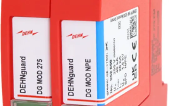 DEHN 942115 DEHNguard surge arrester type 2+3 2-polig, TT+TN-S, Fernmeldekontakt, 275 V