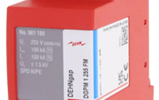 DEHN 961185 DEHNgap N-PE lightning current arrester type 1+2 Fernmeldekontakt, 255 V