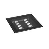 BRUMBERG 14696083 LED floor-mounted light LANKO eckig, 12 W, 1390 lm, 3000K, 30° | SW