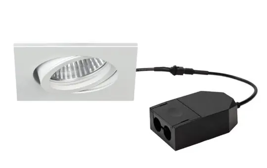 BRUMBERG 39385173 LED recessed spotlight set LOOP® quadratisch | strW