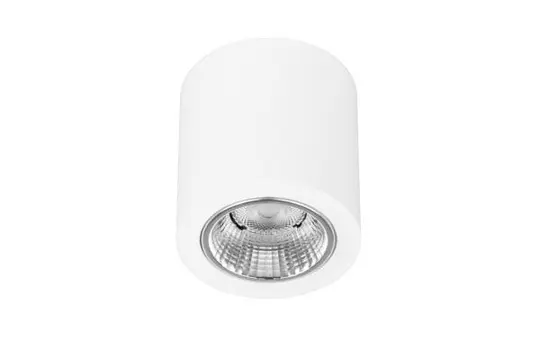 BRUMBERG 43612173 LED surface-mounted downlight APOLLO MINI rund, facettiert, 10,5 W, 1408 lm, 3000K, 55° | strW