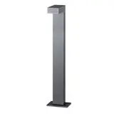 BRUMBERG 60036103 LED bollard light LANTERN schaltbar, 9 W, 520 lm, 3000K, 71° | strGRA | 800 mm