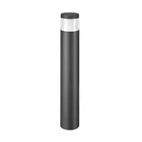 BRUMBERG 65212103 LED bollard light MEDUSA 18 W, 1429 lm, 2950-3050K, 90° | strGRA | 1000 mm