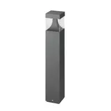 BRUMBERG 65211103 LED bollard light MEDUSA 9 W, 365 lm, 3000K, 90° | strGRA | 640 mm
