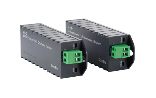 DOORBIRD A1072 2-Wire Ethernet PoE+ Converter (429602186) Standard