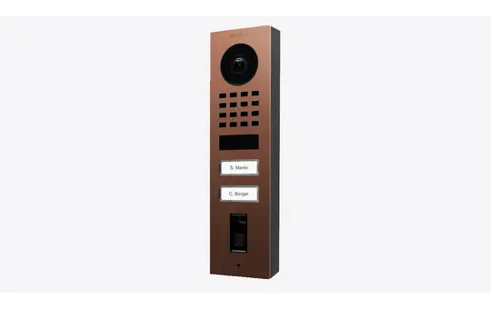 DOORBIRD D1102FV IP video door station AP (423872271) 2-fach, Fingerprint 50 | BRop
