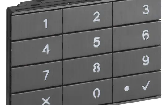 LEGRAND 345510 code keyboard LINEA 5000 Standard | black