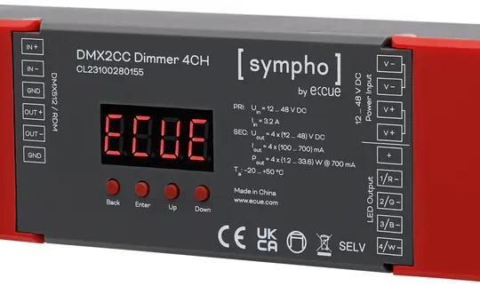 TRAXON CL23100280155 DMX LED controller CC DE 4-fach