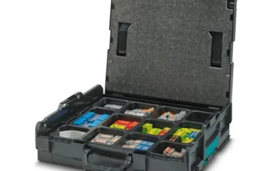 PHOENIX 1092040 L-BOXX system package 90 Verteilerbl, 40 Monobl, 60 Adapter, 20 Flansche