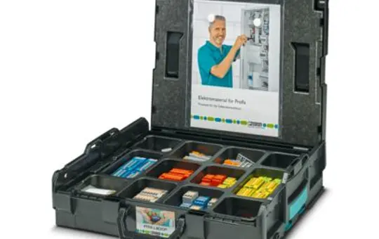 PHOENIX 1164787 L-BOXX system package 72 Verteilerbl, 20 Monobl, 53 Adapter, 16 Flansche