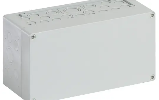 SPELSBERG AKL 1-g industrial empty enclosure combinable 1-reihig | gray