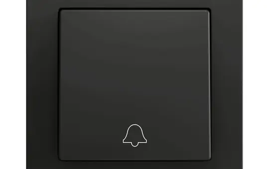 ZENNIO ZS55CSOFT11DA labeled button cover ZS55 1-fach, Klingel | SW