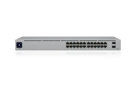 UBIQUITI UniFi USW-24-PoE Network Switch (1 GbE) 24-Port, (16xPoE+), 2xSFP