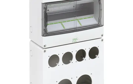 SPELSBERG STV 1224-L socket combination IP44 Öffnungen für 4xSteckdosen,2xCEE-Steckdosen | GR