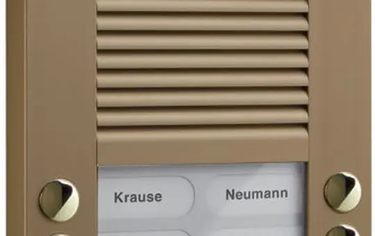 TCS AVE14083-0012 Video Outdoor Station Camera AVE 8 Tasten rechts-/linksbündig | BR