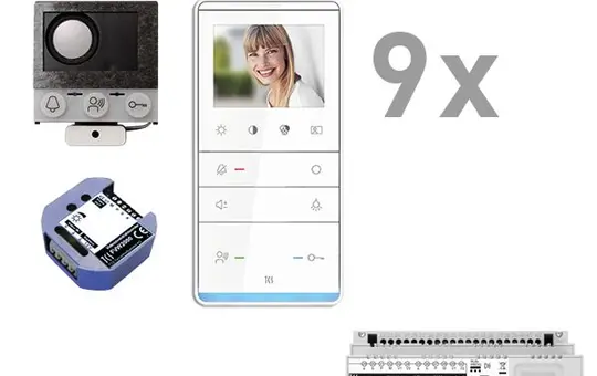 TCS PVIF030/001 Video Set Installation for Mailbox Systems 9 WE, TASTA Video