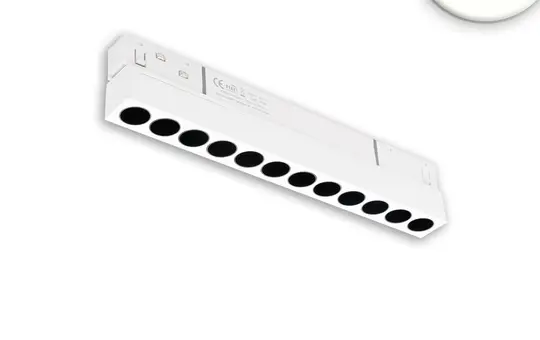 ISOLED 116754 DALI grid luminaire for Track48 NV 4000 K | W | 22 cm