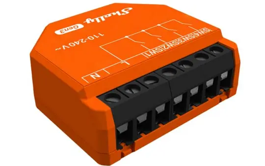 SHELLY i4 Gen3 WLAN button interface UP 4-fach, Szenen