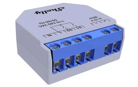 SHELLY Plus Dimmer 0-10V dimming actuator 1-fach