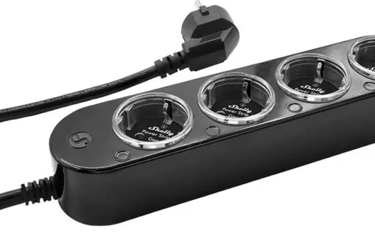 SHELLY PS4 Gen4 s Multiprotocol Power Strip 4-fach, Strommessung | SW