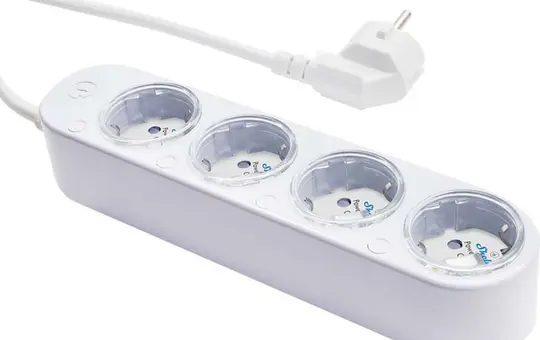 SHELLY PS4 Gen4 w Multiprotocol Power Strip 4-fach, Strommessung | white
