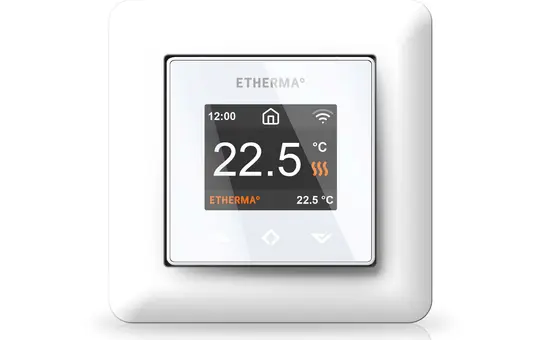 ETHERMA 41236 Smart Thermostat eTOUCH PRO mit Wi-Fi und App-Steuerung | W
