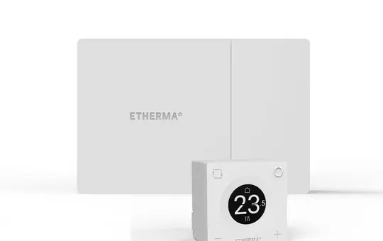 ETHERMA 46725 Set WiFi, Funkempfänger und Funkthermostat | W