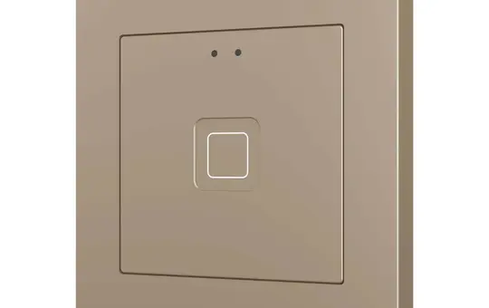 ZENNIO ZVITR55X1C KNX pushbutton sensor Tecla 55 RGB 1-fach | CHA