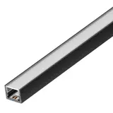 BARTHELME 62378041 aluminum profile BARdolino Midi flach | SW | 1 m