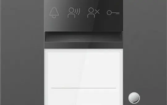 TCS ASU600102-0017 Audio Outdoor Station UP PRO PES 2 Tasten, 1 Spalte | AN