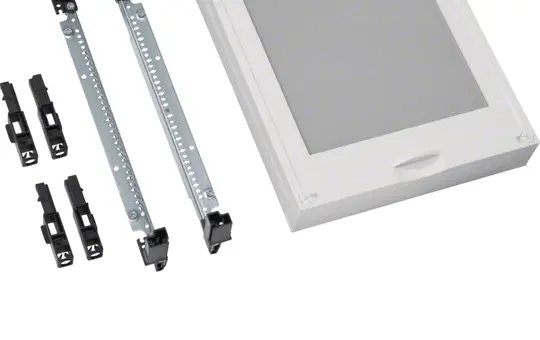 HAGER UD21F2 module universN leer, mit Klarsichtscheibe | 300x250 mm