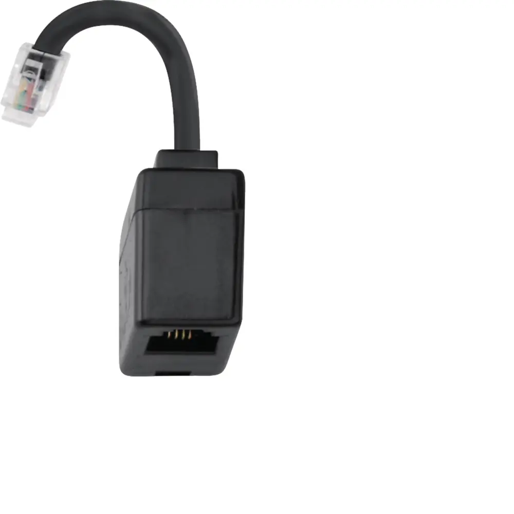HAGER EHZ001A adapter R12/RJ10 für Verbindung von OKK 1 Mbit zu ...