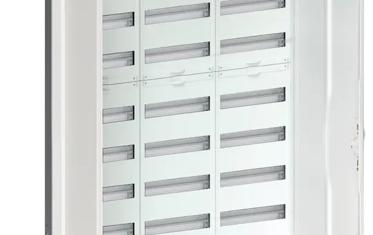 HAGER FWU73A Field distributor IP30 without PE/N terminals 3 Felder | 1100 mm