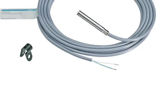 HAGER HTG445H temperature sensor PT100 mit Halterung