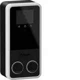 HAGER XVP222S charging station witty park 2 2x22 kW, Typ 2S, Wandmontage