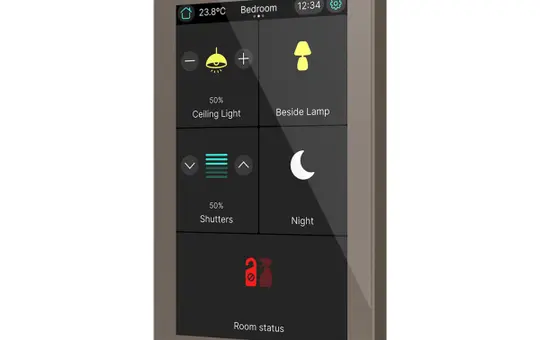 ZENNIO ZVICX50M KNX touch panel CX50 Secure | mokk | 5 Zoll