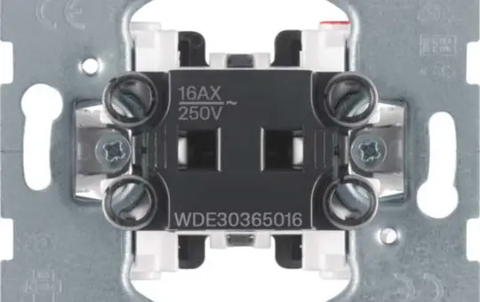 HAGER WDE30365016 Rocker switch Wechselschalter, 16 AX, ohne Kralle