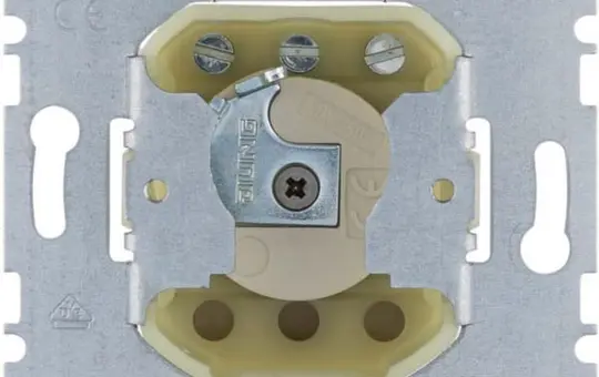 HAGER WDE383110 Blind key switch flush mount 1-polig, für Profil-Halbzylinder